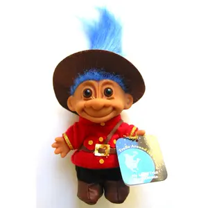 My Lucky Canada 6" Troll Doll -Blue Hair