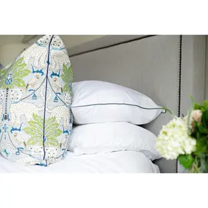 The Signature Zipper Duvet Cover - The Piped