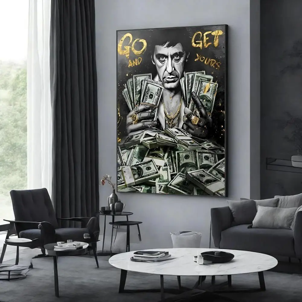 Classic Movie Scarface Vintage Posters, Unframed Poster , Wall Art, Home Decor