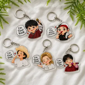 [HOT Keychain] Gift For Fans, Inspired 2 Layer Keychain, Acrylic Charm