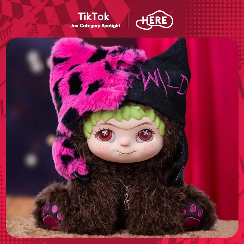 WAKUKU PANTHER MONARCH plush toy