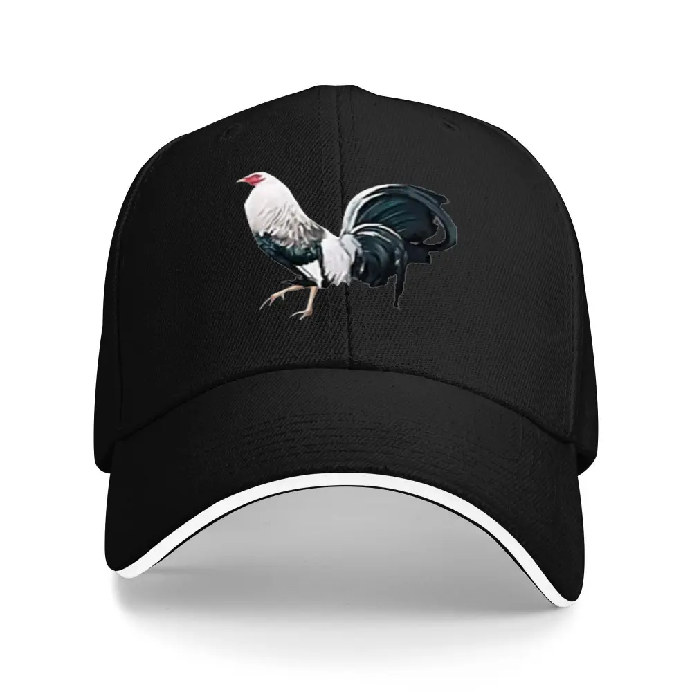 S&T Unisex Breathable Adjustable Baseball Cap - Lightweight Quick-Dry Polyester, Chicken Print Design, Summer Sports, Outdoor Activities, Casual Wear, Thanksgiving Headwear, Sports Headwear, Durable Headwear