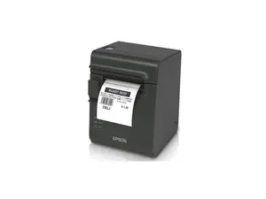 Epson TM-L90 Plus Liner-free Compatible Desktop Thermal Label and Receipt Printer, 203 dpi, 40/58/80 mm, USB, Serial, Dark Gray - C31C412A7891
