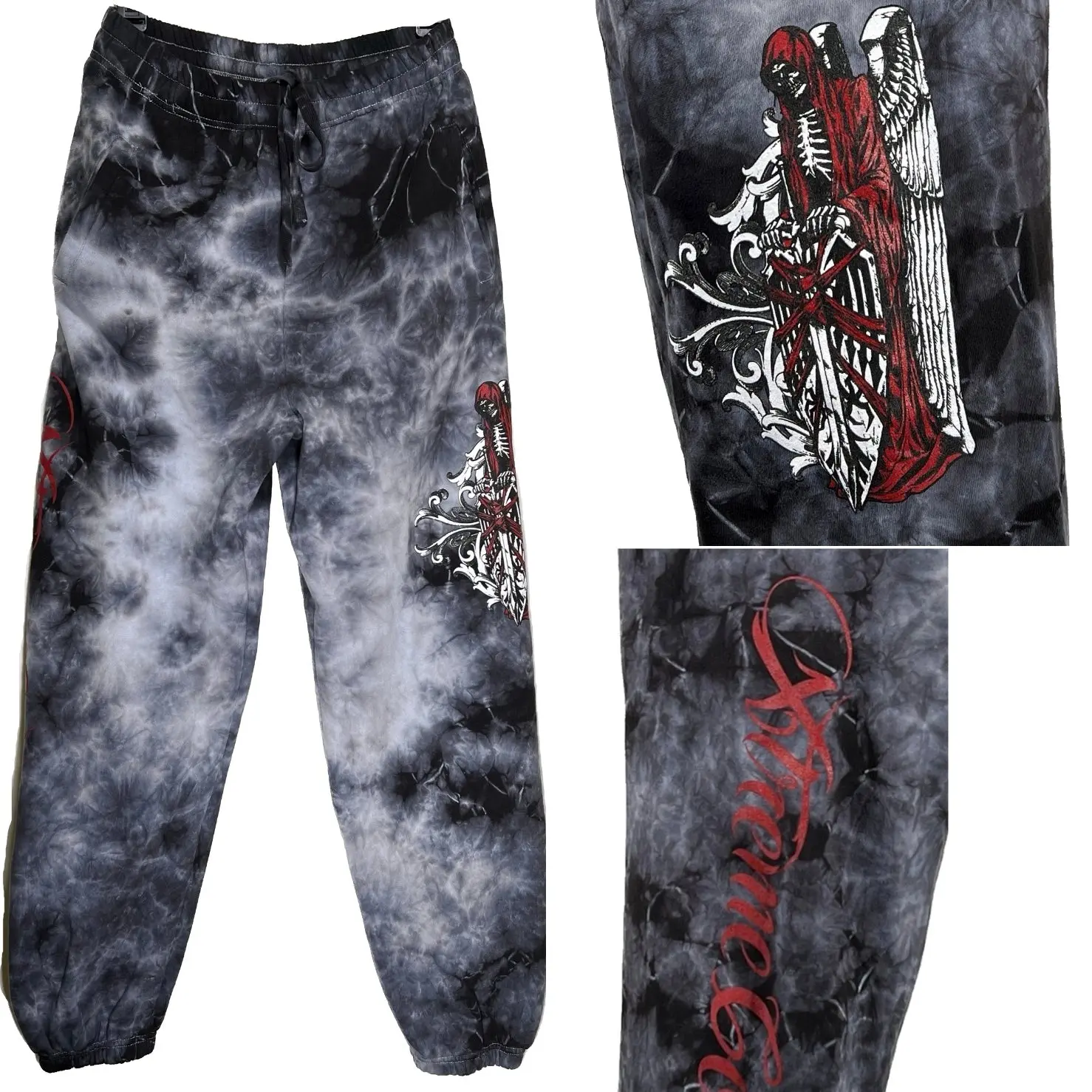 Xtreme Couture by Affliction Men's Jogger Sweatpants Phantom, Casual Athletic Joggers, Sporty Joggers
