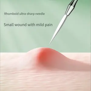 1pc Trident Needle Blackhead Removal Kit - Professional Salon-grade Facial Pore Cleaner, Acne Removal Tool, Suitable for Keratin Extraction and Sebum Removal.