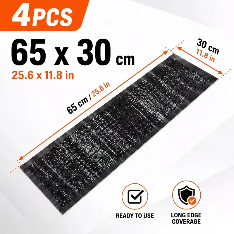 4 Pieces Power Sticky Boards , safe for home pest control, can be used indoors or outdoors, easy to install