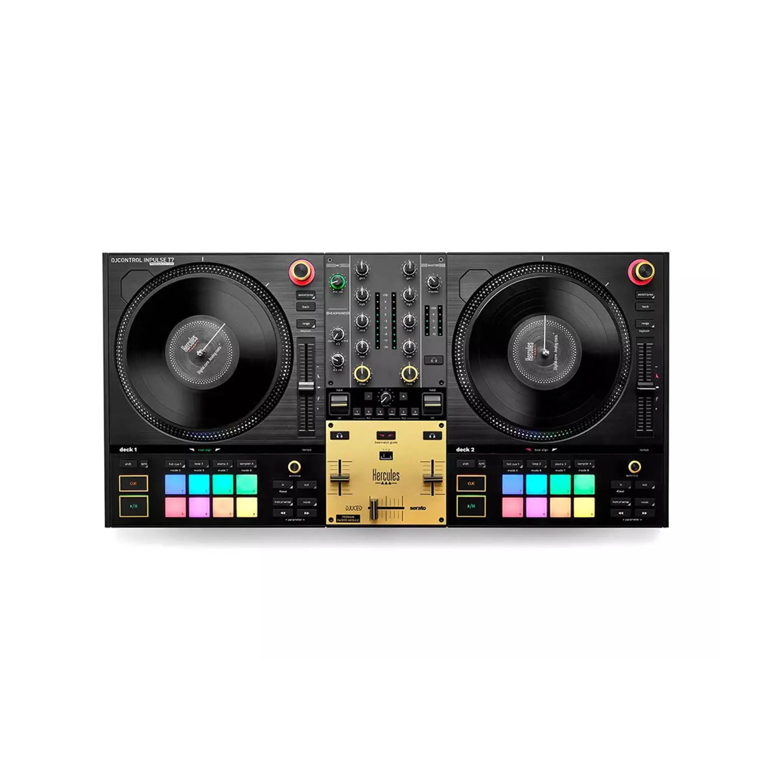 Hercules AMS-DJC-INPULSET7PREMIUM DJ Control Inpulse T7 Premium Edition