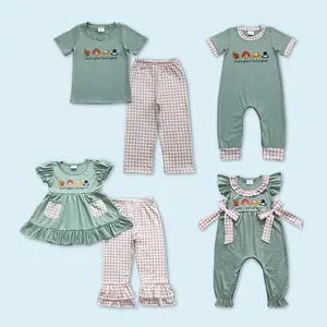 Thanksgiving Turkey Kids Girls Matching outfit