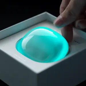 LIUP LP2 Luminous Quicksand BISA 360° Spatial Sound Open Earbuds allow you to view the mysterious light shadow quicksand at night Calls Active noise cancellation Quick link to your device IP54 rated dust and water resistant 3-Size Skin-Friendly Ear Tips