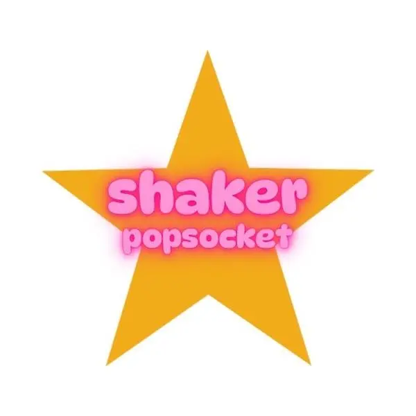 Acrylic shaker popsocket