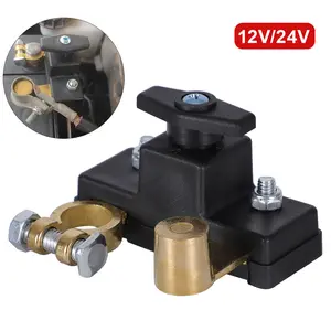 Dazone Car Battery Disconnect Isolator Switch 12V/24V 250A Universal Battery Kill Switch Anti-Leakage for Car RV Boat ATV Marin