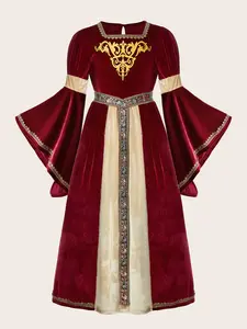 Medieval Princess Costume, Authentic Traditional Medieval Dressing Up, Perfect for Historical Reenactments & Theme Parties
