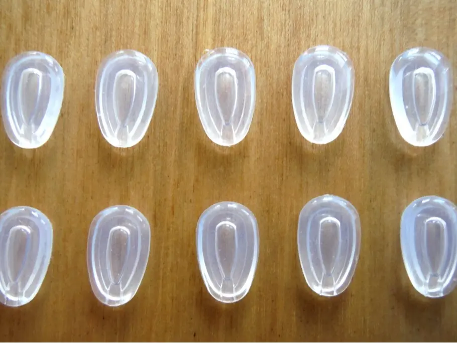 10 Pcs Oakley Holbrook Metal/Tie Breaker Soft Eyeglasses Nose Pads 4 Pairs 8 Pcs Push in Silicone Comfort Cushion Anti Slip Nose Pieces for Glasses Sunglasses Parts Adhesive