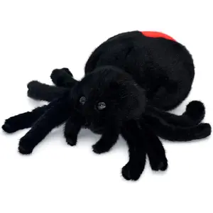 Realistic Spider Plush Toy 11in Small Giant Spider Stuffed Animal Prank Prop