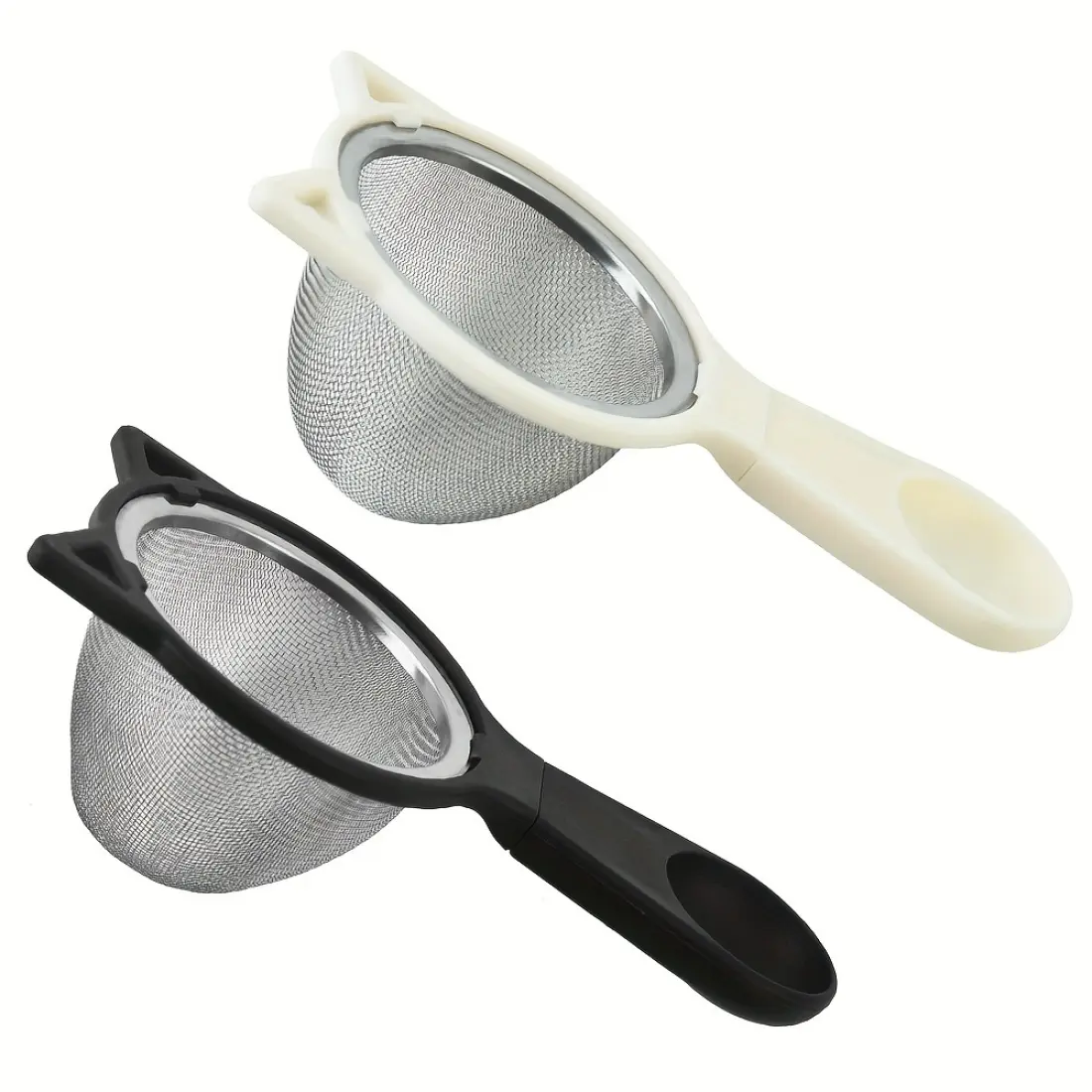 Stainless Steel Fine Mesh Strainer - Versatile - Perfect for Coffee, Tea, Flour Sifting & More - Ideal Kitchen Gadget for Cooking and Food Prep