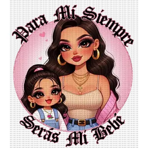 Para siempre seras mi bebe UV DECAL