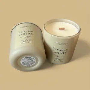Wood Wick Non Toxic Candle - Scented, Eco-Friendly, Long-Lasting, Perfect for Home Decor & Aromatherapy