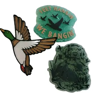 Feet Hangin' We Bangin' Hunting Themed Car Freshie Mallard Duck Scented Aroma Beads Handmade with 10" String for Hanging