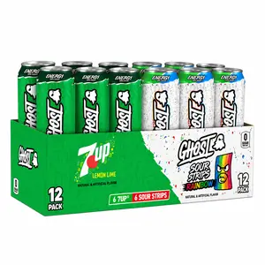 GHOST Energy –  12 pack cases Zero Sugar, Low Calorie, Carnipure L-Carnitine  Sport Drink 12-Pack Flavor