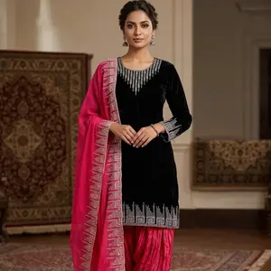Ready Wear Suit With Heavy Embroidery Sequence Work