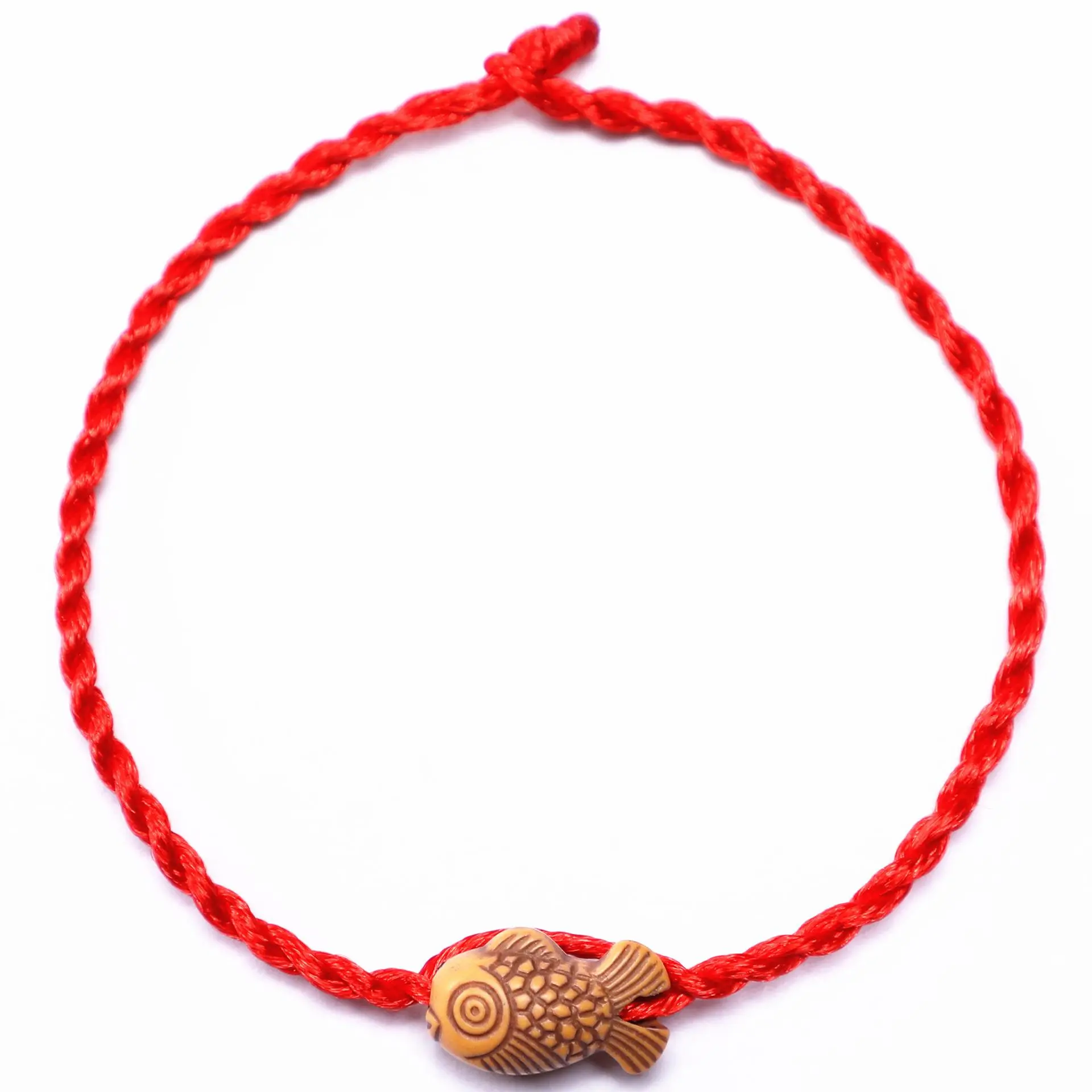 Hand-woven red cord bracelets crafted with high-quality resin and realistic woodgrain pattern design, unisex minimalist boho handmade wrist accessories for daily casual wear, parties and daily outfit matching. Random style shipped at random