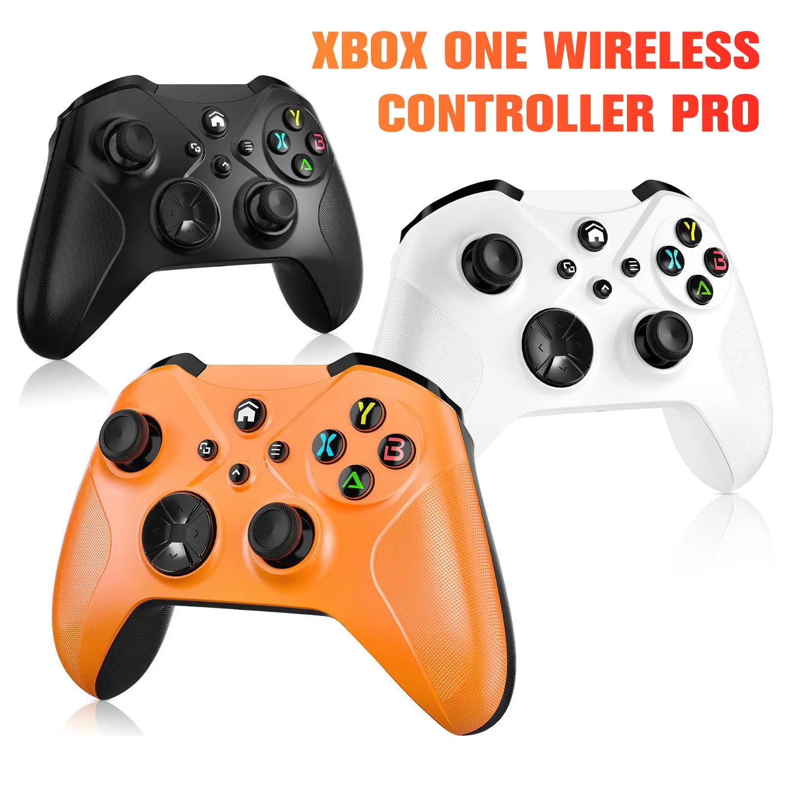 Interactive Gaming Xbox Wireless Pro Controller - Triple Connectivity (WiFi, Bluetooth, USB-C), Dual Trigger Vibration, HD Impulse, Programmable Turbo & Macro Paddle Buttons, Compatible with Xbox 1, PC, Android, iOS