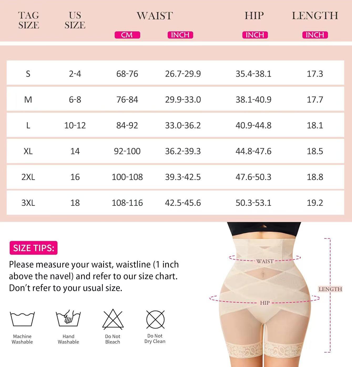 Shapewear Tummy Control Body Shaper High Waisted Butt Lifting Panties Shapewear Shorts Thigh Slimmer