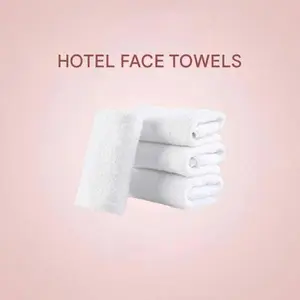 Luxury Hotel Quality Face Towels - Ultra Soft 100% Cotton Washcloths, Highly Absorbent Face Cloths for Family & Guests