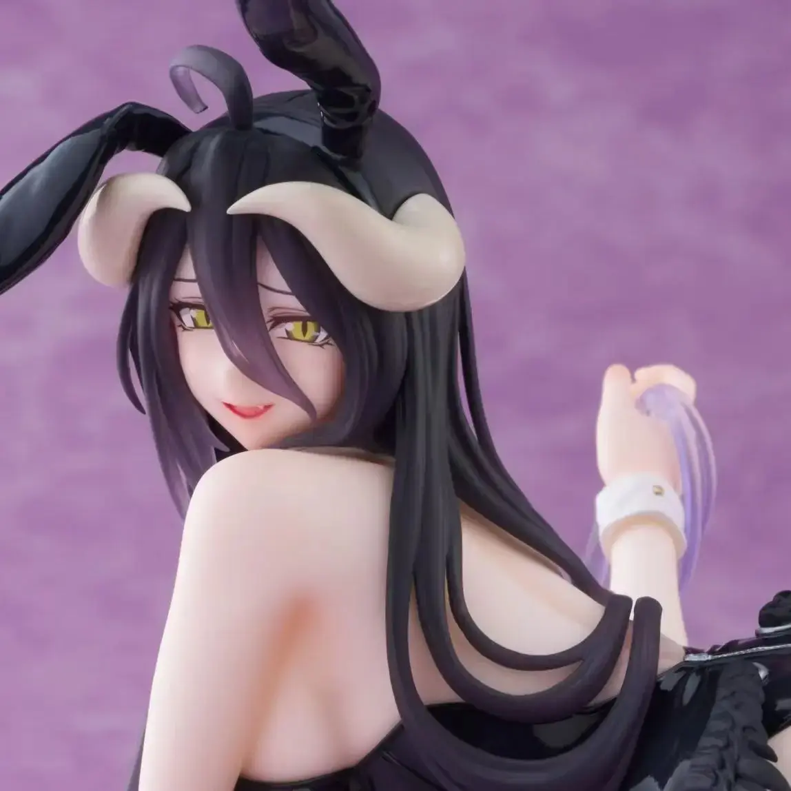 Overlord Albedo Bunny Girl Exquisite Beautiful Girl Figure Model Desktop Ornament Overlord Albedo Bunny Girl Exquisite Beautiful Girl Figure Model Desktop Ornament