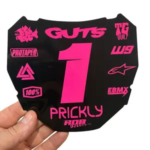 ODI Plate Decal — 11 Logo — Pink