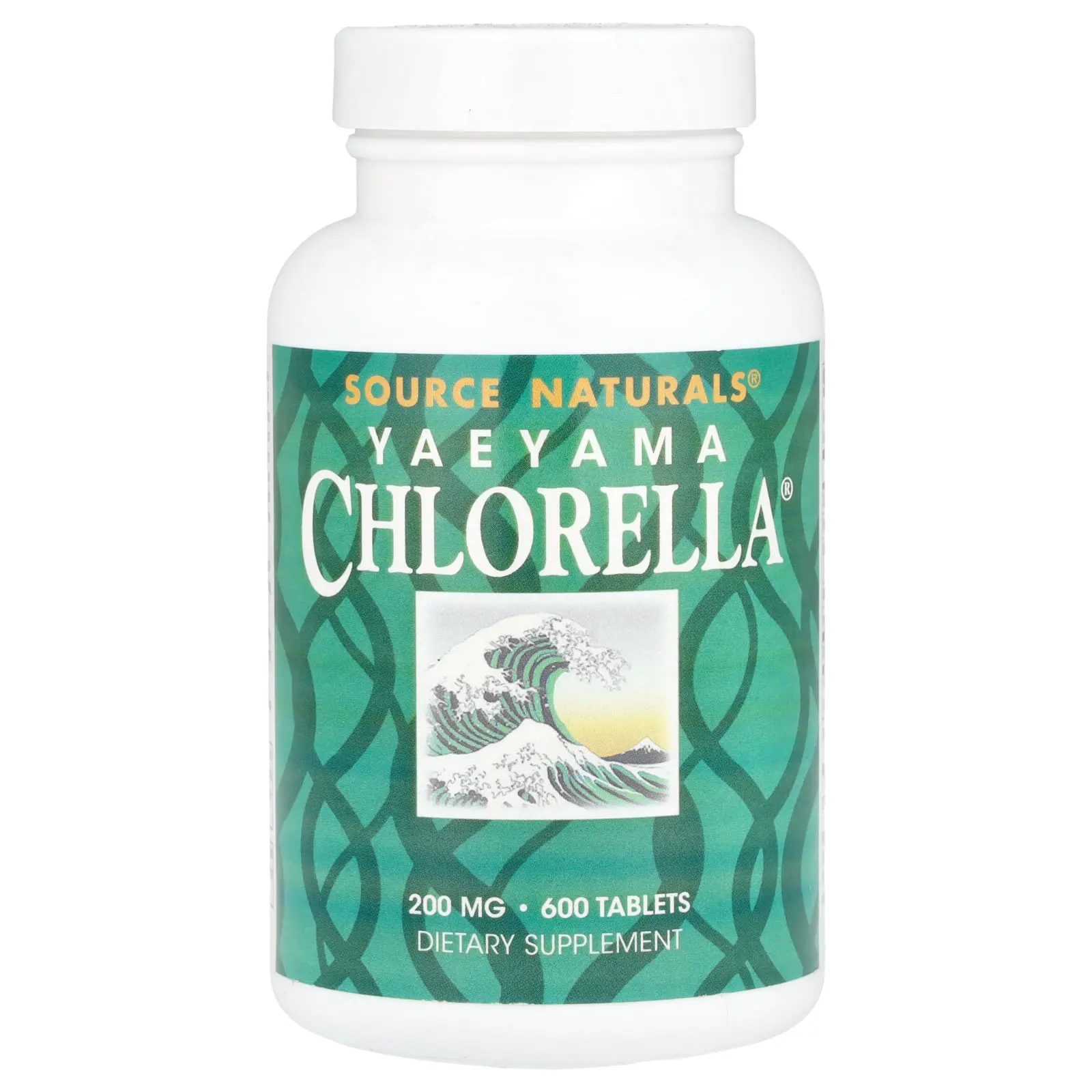 Source Naturals Yaeyama Chlorella®, 600 Tablets, (20 mg per Tablet)