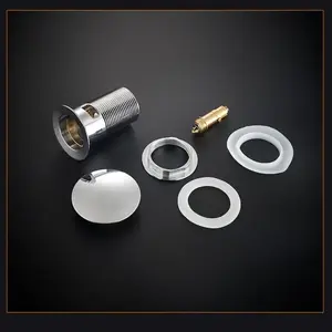 1set Dual Hole Overflow Board Bath Tub/facial Basin Drain Kit, Replace 2 Hole Overflow Board, Decorative Drain Kit for Bath Tub/facial Basin