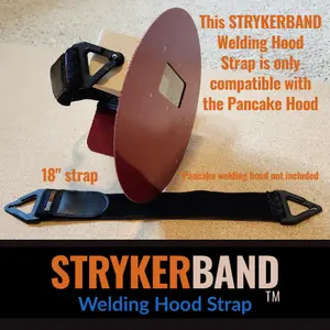 STRYKERBAND Welding Hood Strap for Pancake Hood