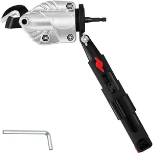 VEVOR Metal Cutter Drill Attachment, Summervibes,Summervibes, with 360 Degree Pivoting Head, Metal Shears Attachment, Cut Max. 21 GA Stainless Steel 14 GA Aluminum Metal Sheets and 18 GA Galvanized Steel