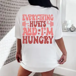 Everything Hurts And I'm Hungry Shirt, Workout Gym Shirt, Gym Club Shirt, Gym Lover Tshirt, Gym Weightlifting Shirt, Pump Gym Lover Tshirt