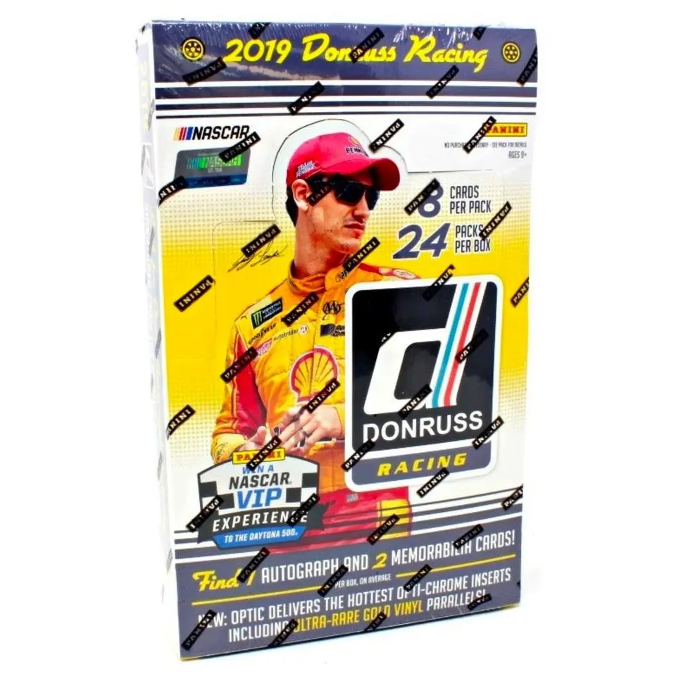 2019 Panini Donruss NASCAR Hobby Box - 1 auto and 2 mem hits!