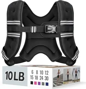 Professional Weighted Training Vest - Adjustable Resistance