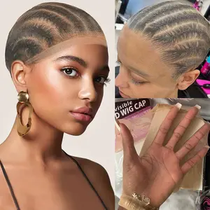 SuperNova HD Wig Caps, Thin Invisible Wig Cap For Women, 1 Pack 2PCs Transparent  And Breathable Bald Cap For Lace Frontal Wig