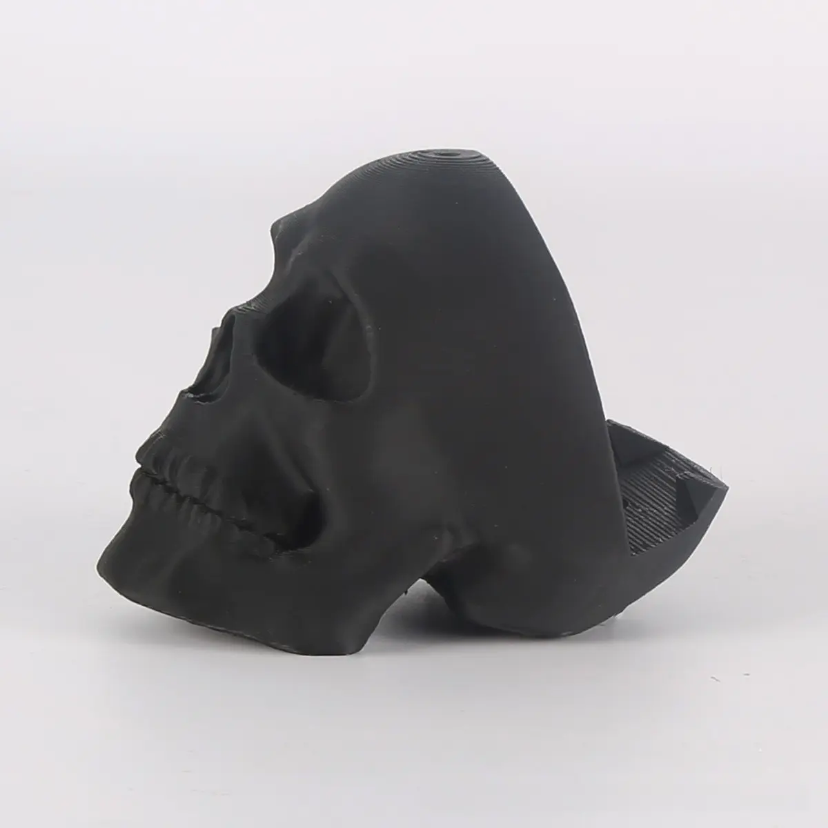 Gothic Skull Phone Stand, Desktop Streaming Essential, Creative Gothic Decorative Ornament, Unique Digital Accessories, Cell Phone Stand