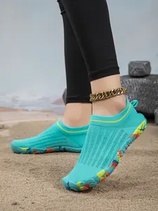 Women's Water Shoes, Lightweight Swim Shoes, Beach Shoes, One-Step Breathable Wide-Toe Waterproof Barefoot Shoes, Unisex Anti-Slip Minimalist Design, All Season Comfort