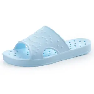 CB-Shower Shoes for Women with Arch Support Quick Drying Pool Slides Lightweight Bathroom Slippers with Drain Holes