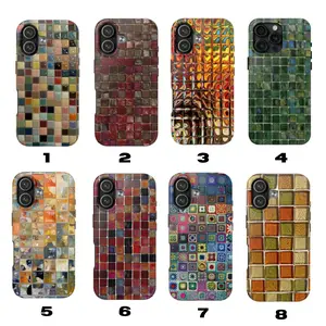 Glass Mosaic Tiles Tough Phone Case