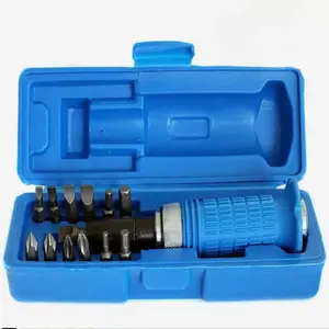 Hardness Chromium Vanadium Steel Impact Screwdriver Kit, Impact Wrench, Screwdriver, Disassembler, Tightener Tool Set