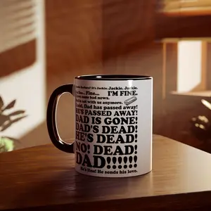 DAD'S D4AD PLUS Mug, Jackie Fan Tv show Ceramic Mug 11oz 15oz