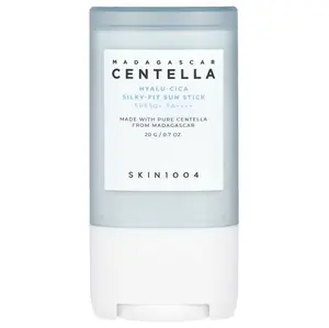 SKIN1004 Madagascar Centella Hyalu-Cica Silky-Fit Sun Stick SPF50+ PA++++, 0.7 oz (20 g) Korean Broad