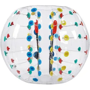 VEVOR Inflatable Bumper Ball, 4FT/5FT Body Sumo Zorb Balls for Teen, 0.8mm Thick PVC Human Hamster Bubble Balls for Outdoor Team Gaming Play, Bumper Bopper Toys for Garden, Yard, Park