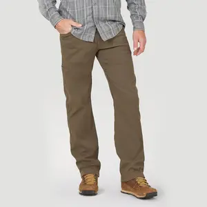 Wangler ATG Men's Cliff Side Utility Pant in Bungee Cord Color Morel Below the Ankle