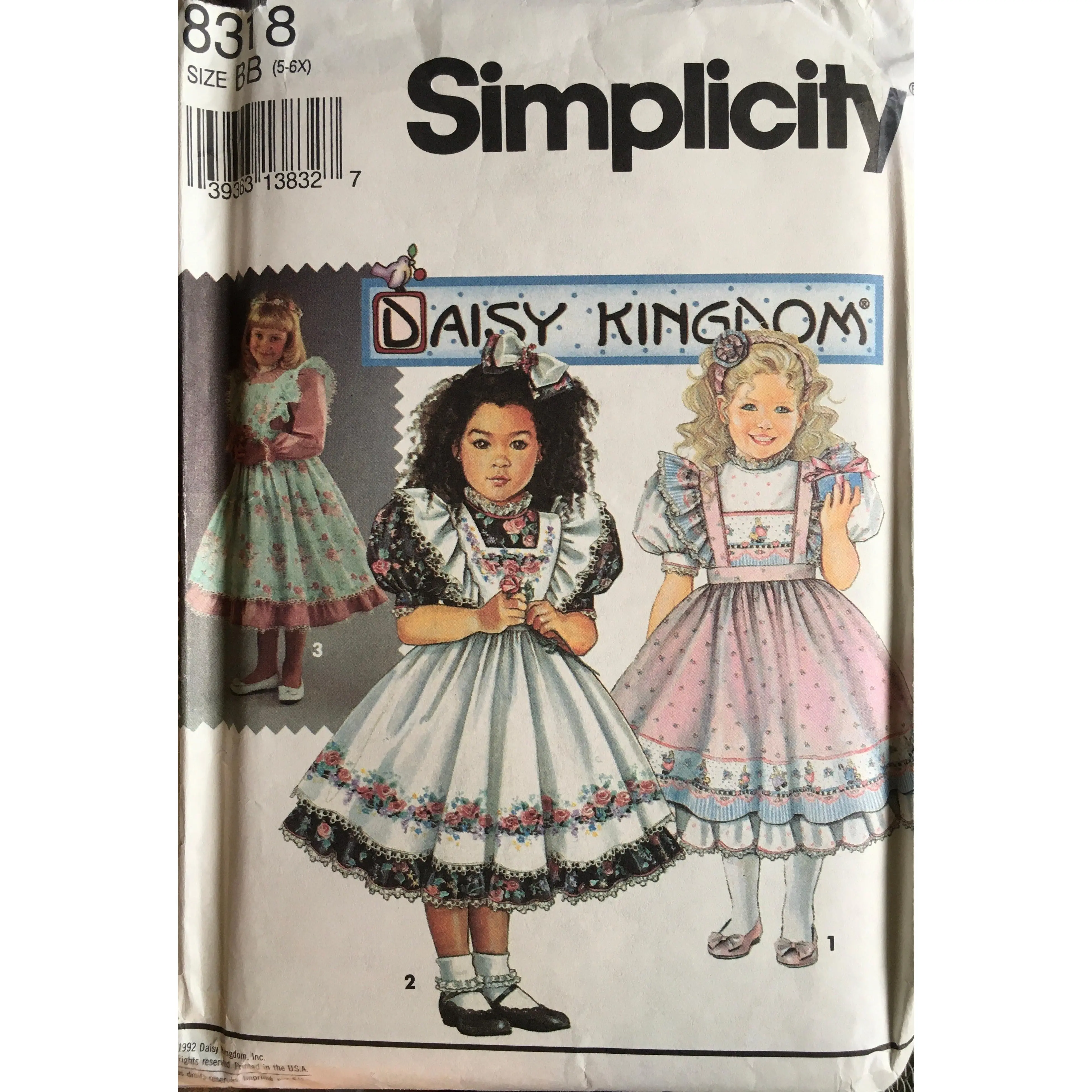 Simplicity 8318 Sewing Pattern (Vintage) UNCUT