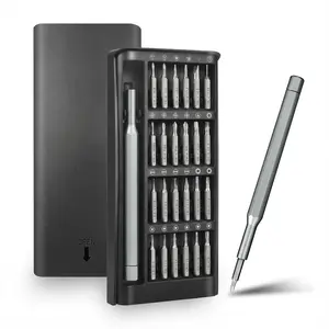 24-in-1 Precision Screwdriver Set, Magnetic Mini Repair Tool Kit for Electronics, Phone, Computer, Laptop, , Watch, Eyeglasses, Alloy Tool Steel pc mobile bicycle