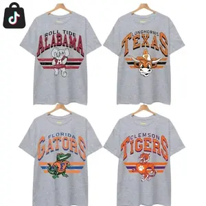 Vintage College Football T-Shirt, Retro Campus Sports Graphic Tee, Unisex Game Day Fan Shirt, Classic Cotton Top, College Style